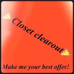 Making space for new inventory!